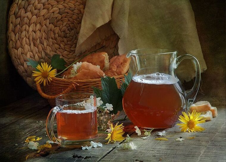 Kvass to increase potency